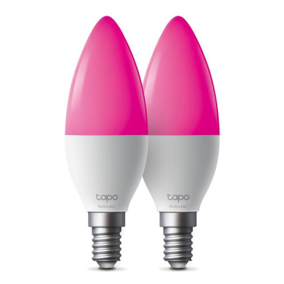 Bombilla inteligente tp - link tapo l430c rgb pack 2 unidades