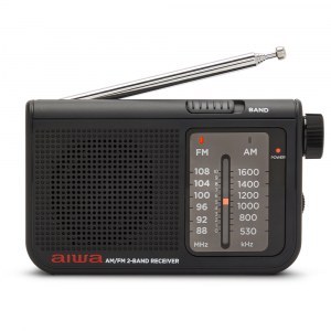 RADIO Portátil AIWA RS55BK AM/FM ALTAVOZ negro