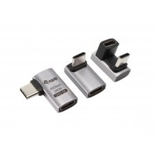 Equip Adaptador USB 4 C a C, 40Gbps, PD 240W, paquete de 3