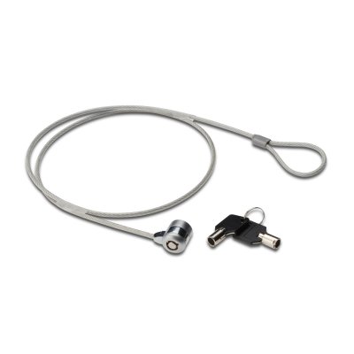 EW1242 cable antirrobo Negro, Acero inoxidable 1,5 m