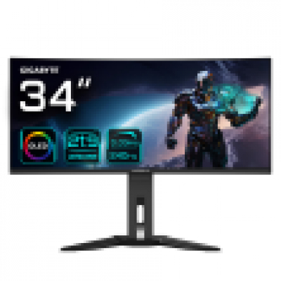 MONITOR GAMING GIGABYTE MO34WQC2 34 3440X1440 VA 2K
