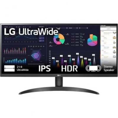 Monitor Profesional Ultrapanorámico LG 29WQ60A-B 29/ WFHD/ Multimedia/ Negro