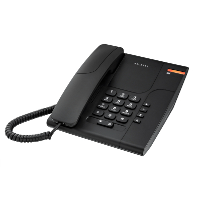 Temporis 180 Teléfono DECT/analógico Negro