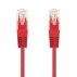 Cable De Red Rj45 Utp Nanocable 10.20.0400-L25-R Cat.6/ 25Cm/ Rojo