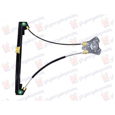 REGULADOR DE VENTANAS DELANTERO ELECTRICO 3 PUERTAS (SIN MOTOR)