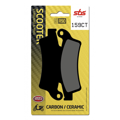 CT Scooter Carbon Tech Organic Brake Pads SBS 159CT