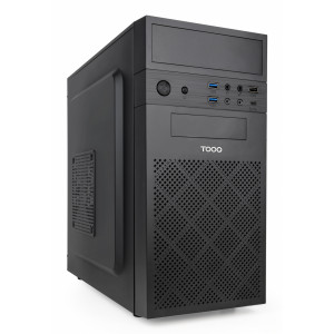 TooQ - Caja Minitorre Micro-ATX “DODEKA ULTRA” Negra