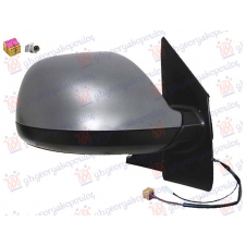 RETROVISOR ELECTRICO PLEGABLE CALEFACTABLE IMPRIMADO (CON ANTENA AM/FM) (CONVEXO)