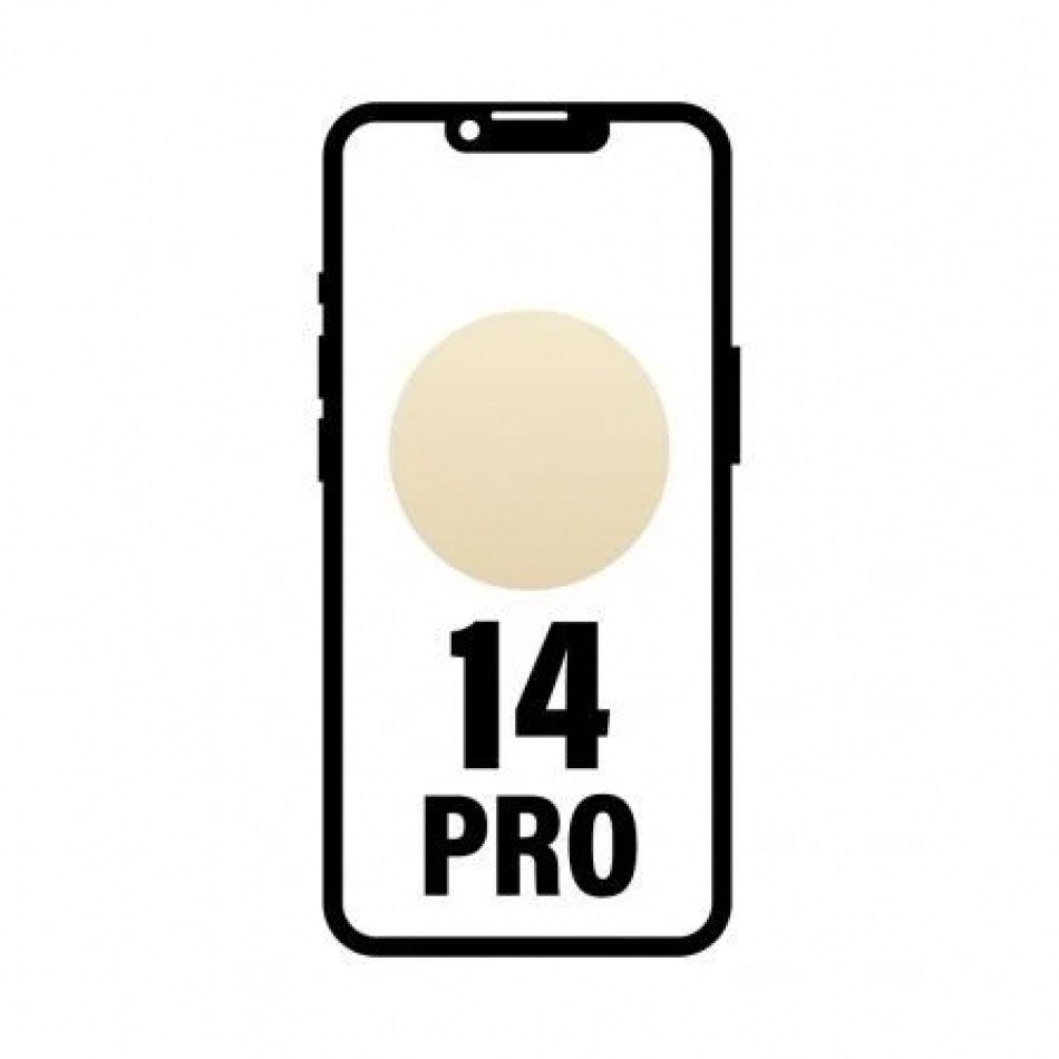 Smartphone Apple iPhone 14 Pro 256GB/ 6.1/ 5G/ Oro