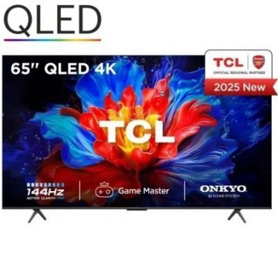 Televisor TCL QLED 65P8K 65/ Ultra HD 4K/ Smart TV/ WiFi
