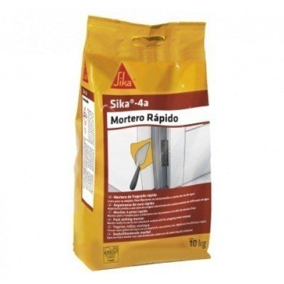 MORTERO RÁPIDO SIKA-4a 10 KG.