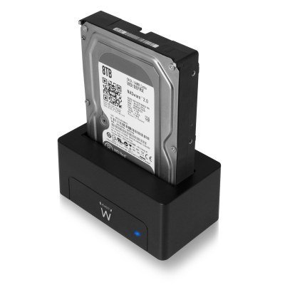 Estacion de acoplamiento ewent ew7012 para unidad de disco duro y de estado solido sata 2.5pulgadas y 3.5pulgadas - usb 3.0