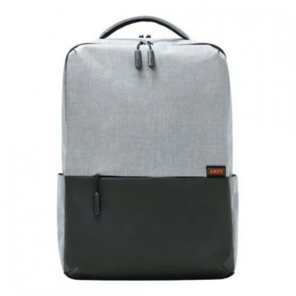 Xiaomi Commuter Backpack Mochila para Portatil 15,6\1 - Espalda Transpirable - Tejido Resistente al Agua - Bolsillo Antirrobo - Gris Claro