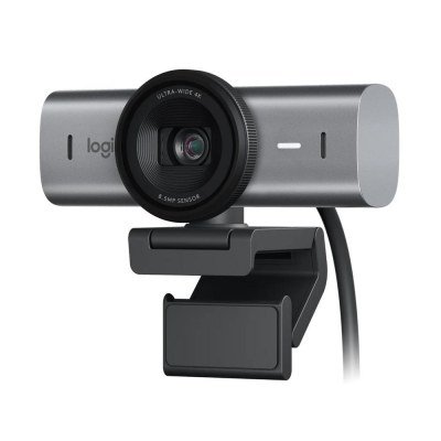 Camara logitech mx brio 4k uhd - usb tipo c - grafito