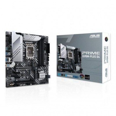 Placa Base Asus Prime Z690M-PLUS D4 Socket 1700/ Micro ATX