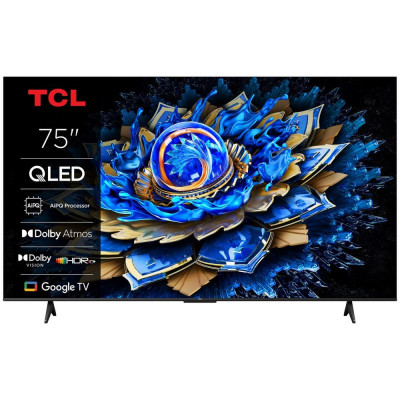 Tv tcl 75 pulgadas qled 4k uhd - 75t69c - google tv