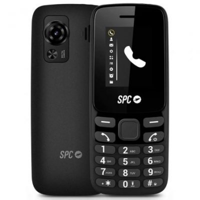 Teléfono Móvil SPC Talk 2 Go para Personas Mayores/ Negro