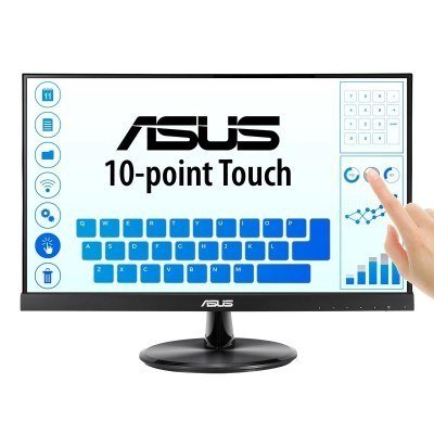 Monitor Profesional Táctil Asus VT229H 21.5/ Full HD/ Multimedia/ Negro
