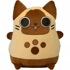 Peluche item lab monster hunter palico smoosh