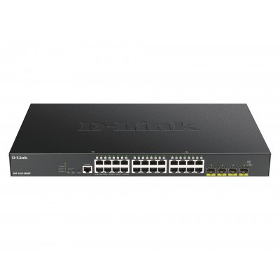 DGS-1250-28XMP switch Gestionado L3 Gigabit Ethernet (10/100/1000) Energía sobre Ethernet (PoE) Negro