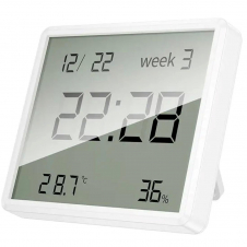 Hoco HX41 Monitor Atmósferico con Temperatura y Humedad con Reloj