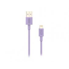 Cable NUBBEH USB-A/Lightning 1m 2A Lila (NBTCABLALP1)