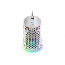 Ratón Mars Gaming Rgb Usb-a 12800dpi Blanco