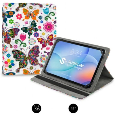 Funda Subblim Trendy Case Mariposas para Tablet de 9.6-11