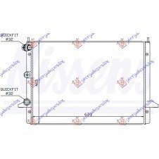 RADIADOR 2,8 i-24V (63,5x47) 00-