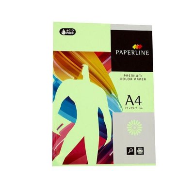 FABRISA Paq.500h papel color 80g A4 verde
