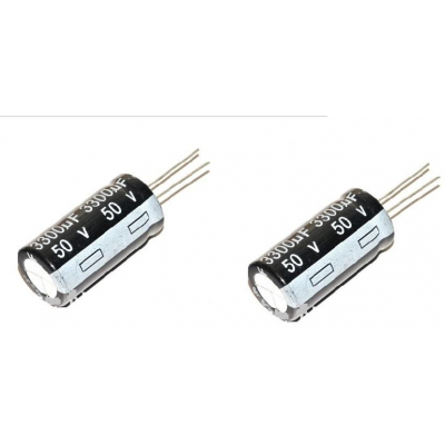 Condensador Electrolítico RADIAL 3300uF 50Vdc 105ºC Ø18x36mm