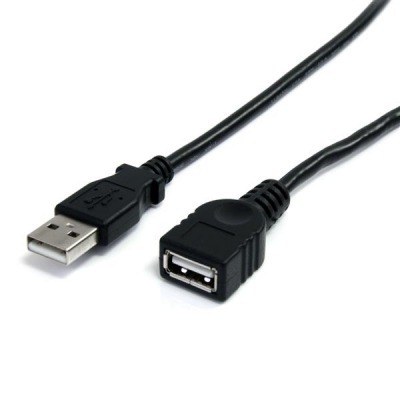 StarTech.com USBEXTAA10BK cable USB USB 2.0 3 m USB A Negro