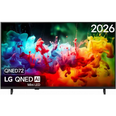 Televisor LG QNED72 Mini LED 43QNED72B6B - Pantalla 43 - Ultra HD 4K - Smart TV - WiFi