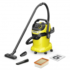 Kärcher WD 5 P V-25/5/22 Negro, Acero inoxidable, Amarillo 25 L 1100 W