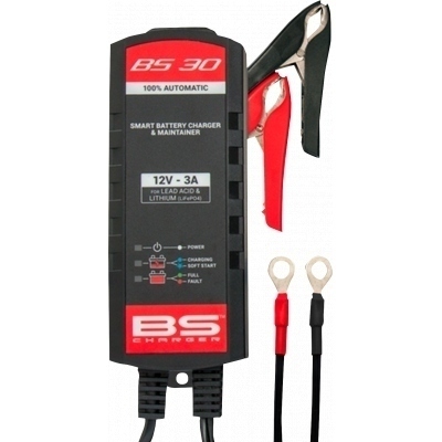 Cargador de bateria inteligente BS Battery BS30 12V 3A 700546