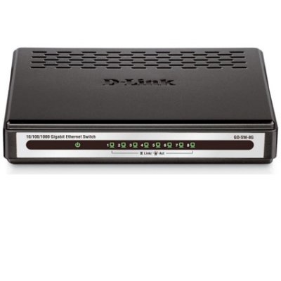 Switch D-Link GO-SW-8G 8 Puertos/ RJ-45 10/100/1000