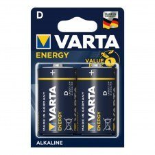 Varta blister 2 pilas alcalinas energy R20 D