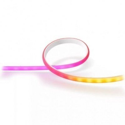 Tira LED Inteligente Philips Hue Gradient lightstrip/ 2m/ Blanco y Color RGB/ 2000-6500 K/ Precisa Philips Hue Bridge