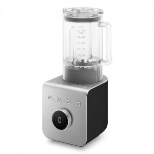 Batidora de vaso Smeg BLC01BLMEU, alto rendimiento, negro