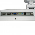 Monitor Nilox NXM24REGWEB01W, 23,8 pulgadas, Full HD, IPS, 75 Hz, 5 ms, altura regulable, altavoces, HDMI, DisplayPort, VGA, blanco - imagen 4