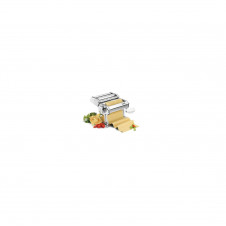 MAQUINA MOTORIZABLE PARA HACER PASTA LAICA RODILLO DE CORTE DOBLE INTERCAMBIABLE CUERPO DE ACERO PM2000