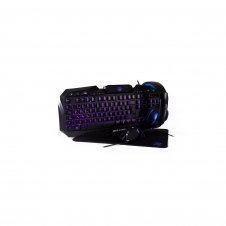 COMBO TECLADO/RATON/AURICULARES/ALFOMBRILLA COOLBOX DEEP X-WING USB NEGRO