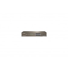 IP-COM Networks G3310P-8-150W switch Gestionado L2 Gigabit Ethernet (10/100/1000) Energía sobre Ethernet (PoE) Gris