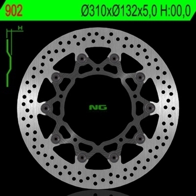 Disco de freno NG 902 Ø310 x Ø132 x 5 902