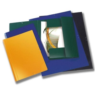 FABRISA CARPETA DIBUJO GOMAS Y 3 SOLAPAS A3 AZUL