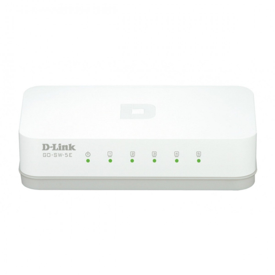D-Link GO-SW-5E Switch 5 Puertos 10/100  - Hub/Switch