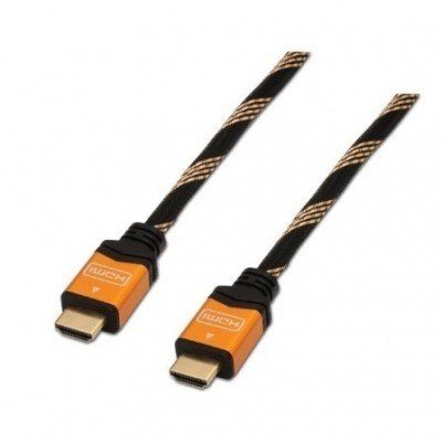 Cable HDMI 1.4 Aisens A119-0108/ HDMI Macho - HDMI Macho/ 3m/ Negro
