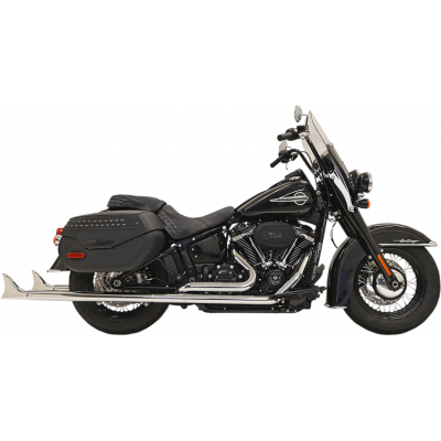 Sistema de escape Fishtail True Dual BASSANI XHAUST 1S96E-36