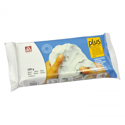 PAQ.12U ARCILLA NATURAL SIO-2 PLUS 500G BLANCO