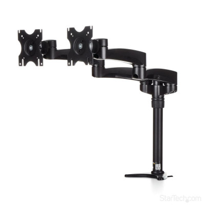 Soporte mesa startech vesa hasta 24 pulgadas 100x100mm max 13.6kg